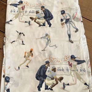 Pottery Barn Kids Baseball Sheets